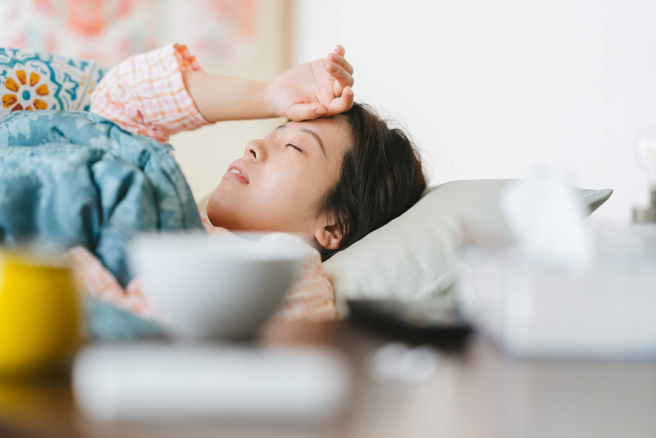 symptomes de la grippe fievre fatigue maux de tete
