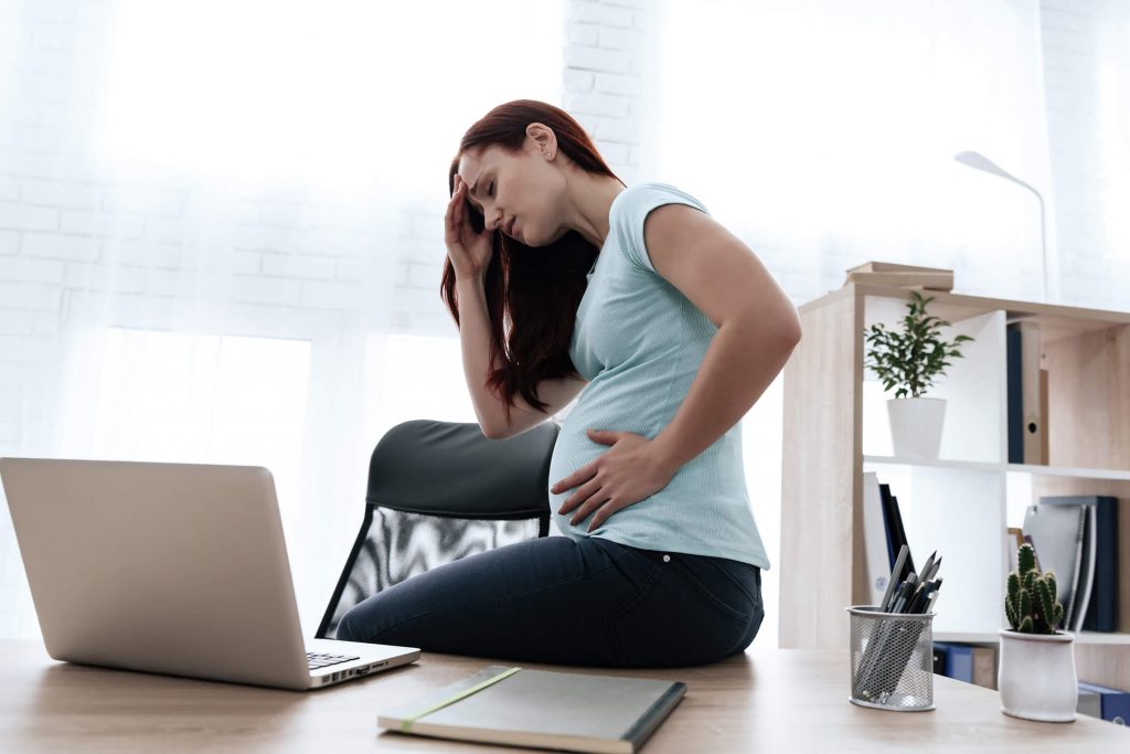 risques de complication de la colique néphrétique chez la femme enceinte