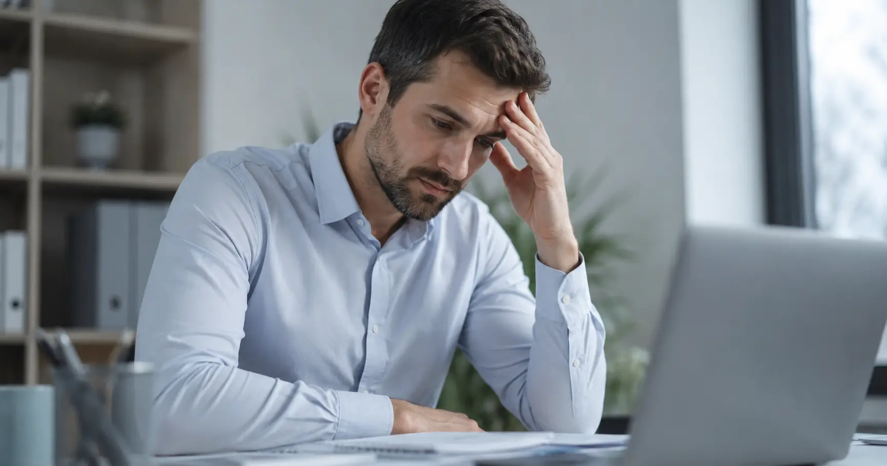 Homme avec des troubles de l'attention causé par le cannabis